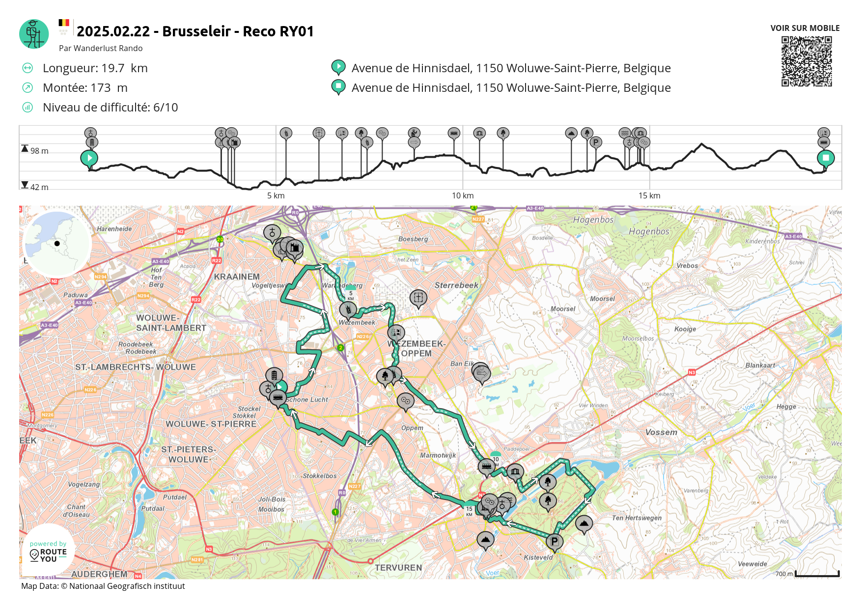 22 février 2026 🥾 Randonnée Brusseleir 🎒 A l'est du Ring, en route vers Tervueren – Image 4